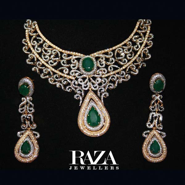 Emerald Bridal Set