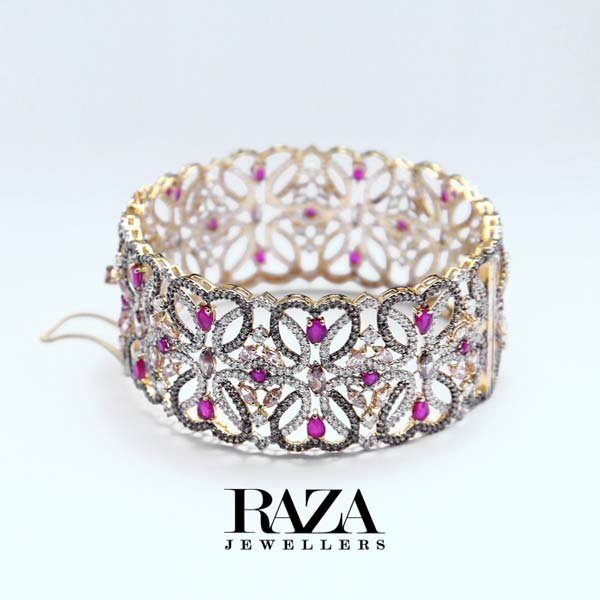 Rubby Swarovski Love Bangels