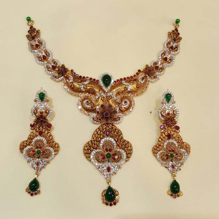 Emerald Bridal Set