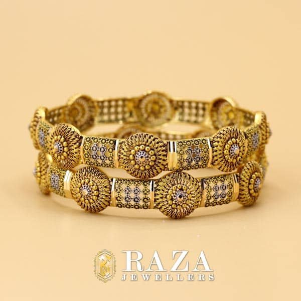 GOLD BANGLES
