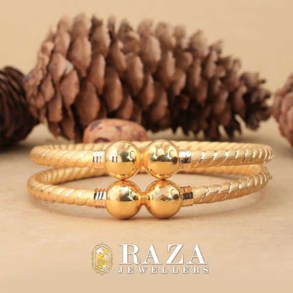 TRENDY GOLD BANGLES