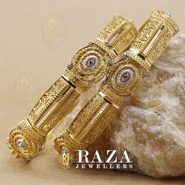 ANTIQUE GOLD BANGLES