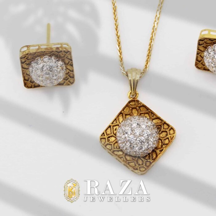 ANTIQUE STYLE LOCKET SET