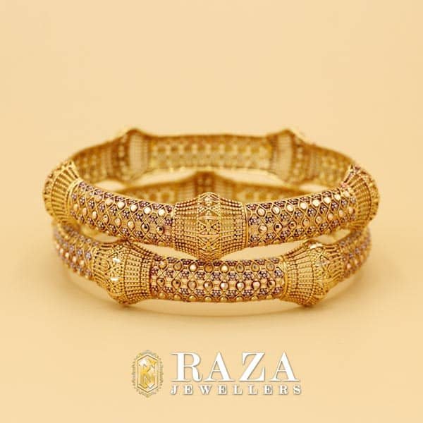 GOLD BANGLES