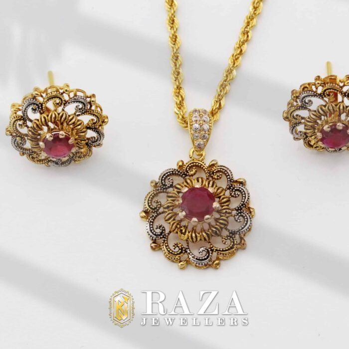 GOLD LOCKET SET