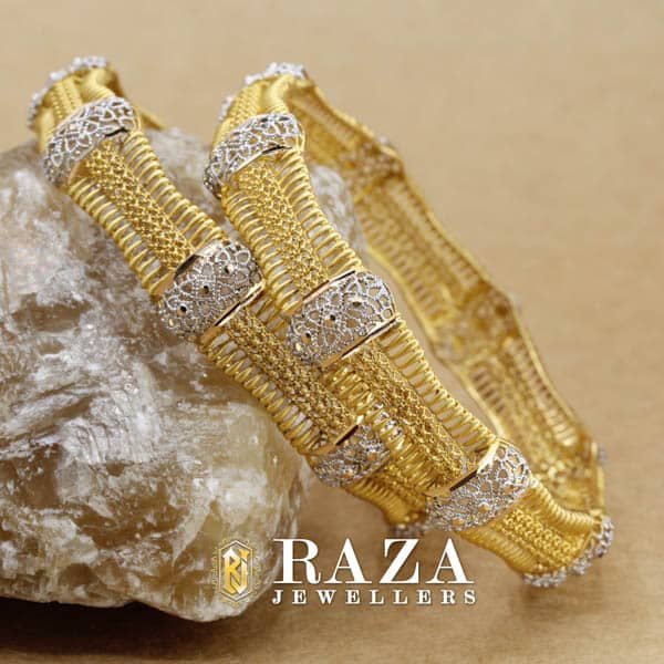 ANTIQUE GOLD BANGLES