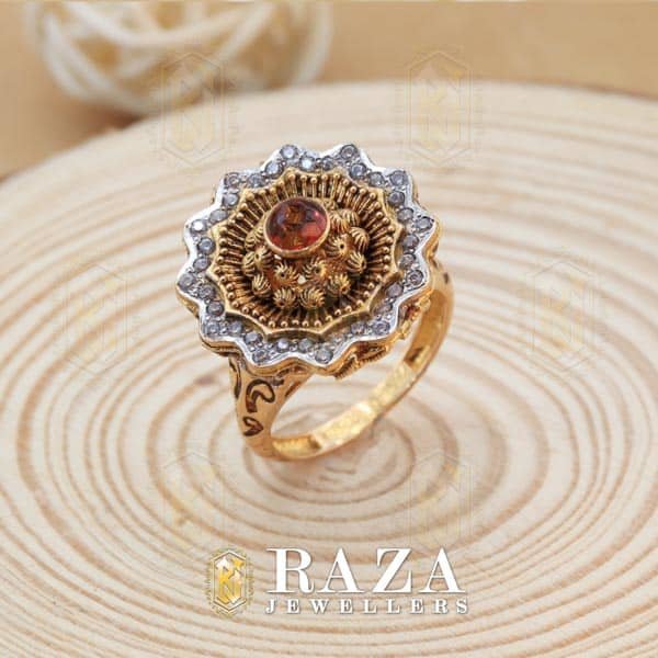 Antique Gold Ruby Ring