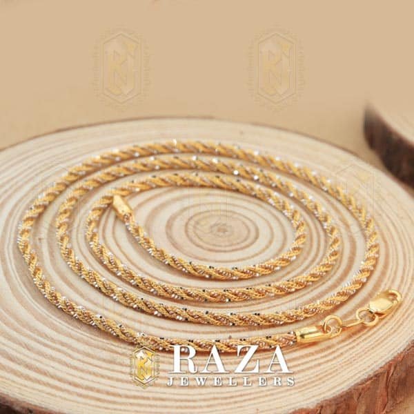 TWISTED GOLD CHAIN