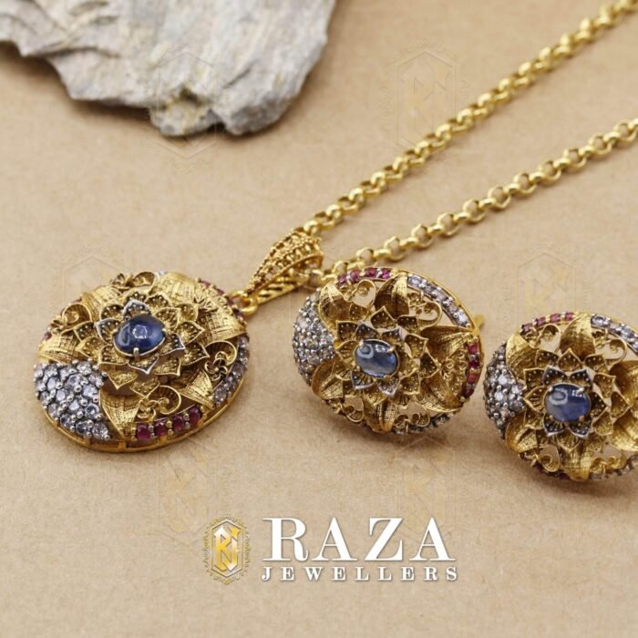 GOLD LOCKET SET