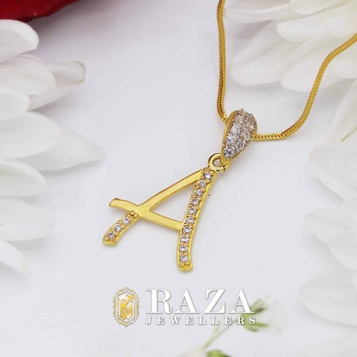 GOLD ALPHABET LOCKET