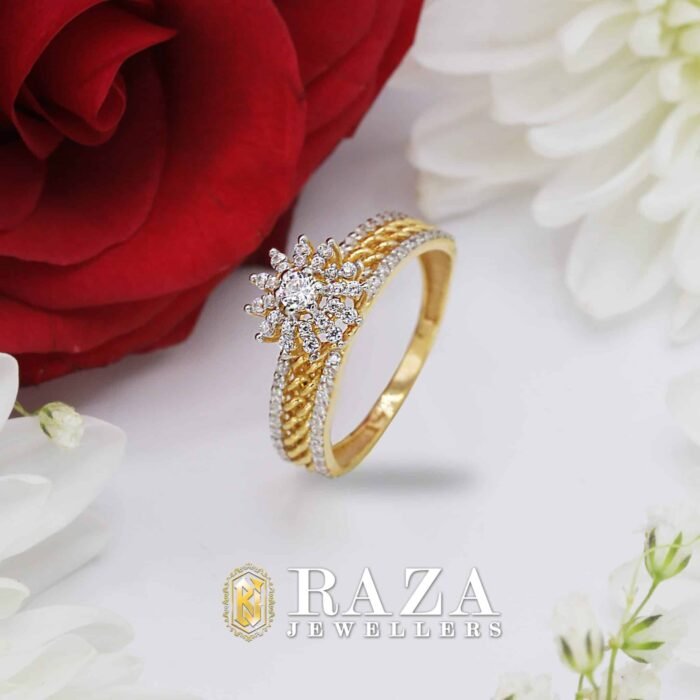 CROWN GOLD RING