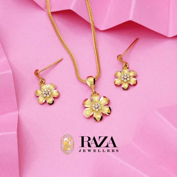 GOLD LOCKET SET