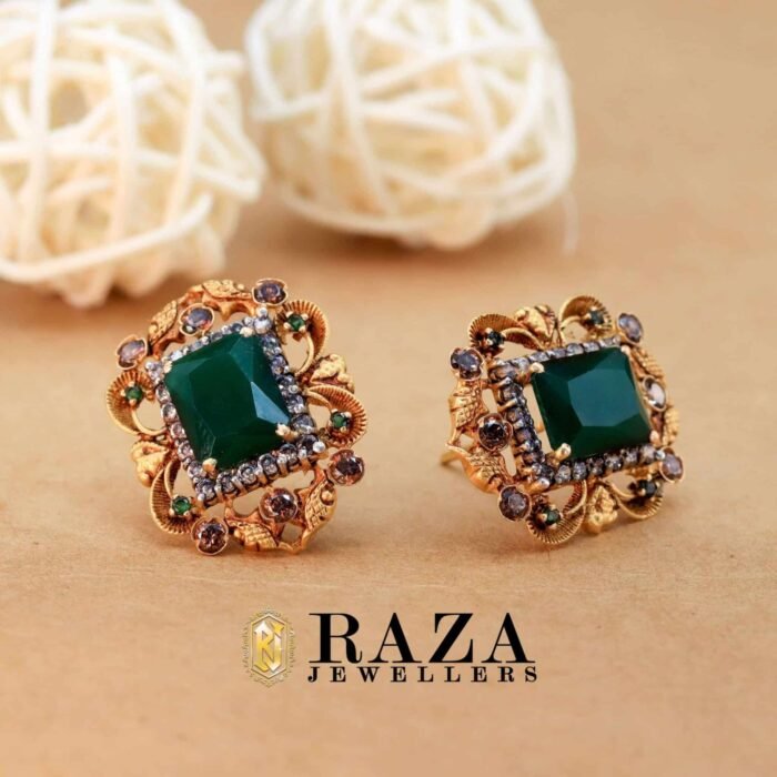 GOLD EMERALD TOPS