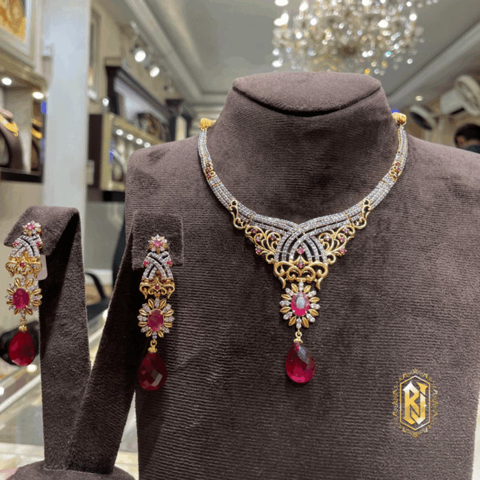 RUBY NECKLACE SET