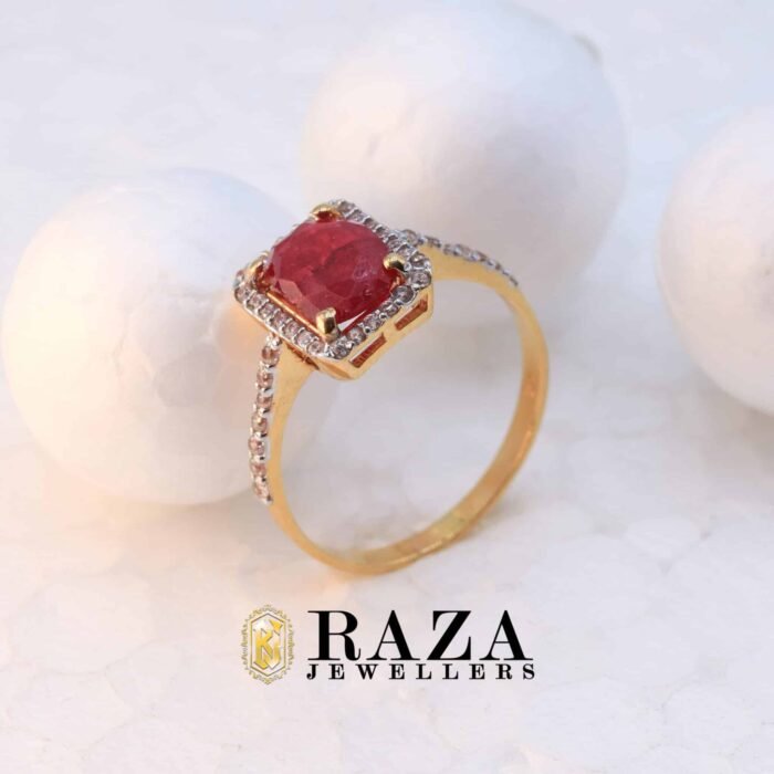 RUBY GOLD RING