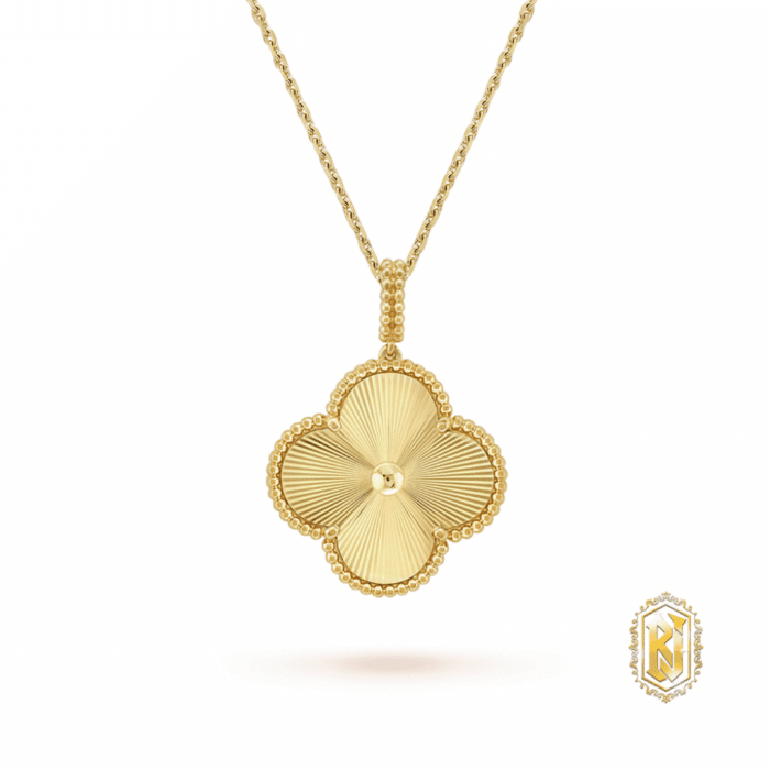 Branded Gold Locket Set