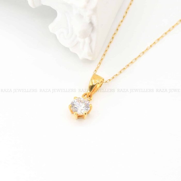 DIAMOND STYLE GOLD LOCKET