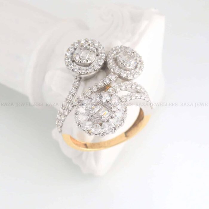 Diamond Style Gold Ring