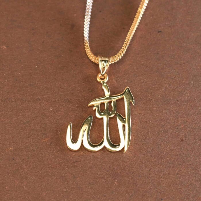 Naam-e-Allah Gold Locket