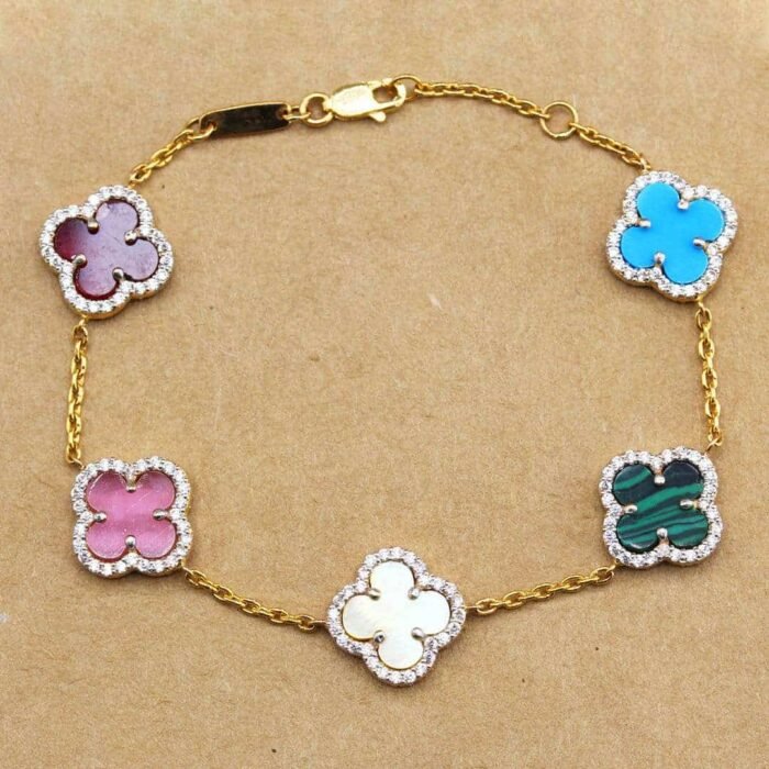 BRANDED GOLD BRACELET