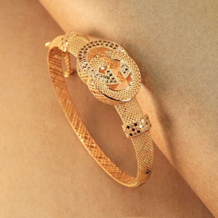 BRANDED GOLD BRACELET