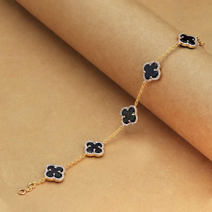 BRANDED GOLD BRACELET