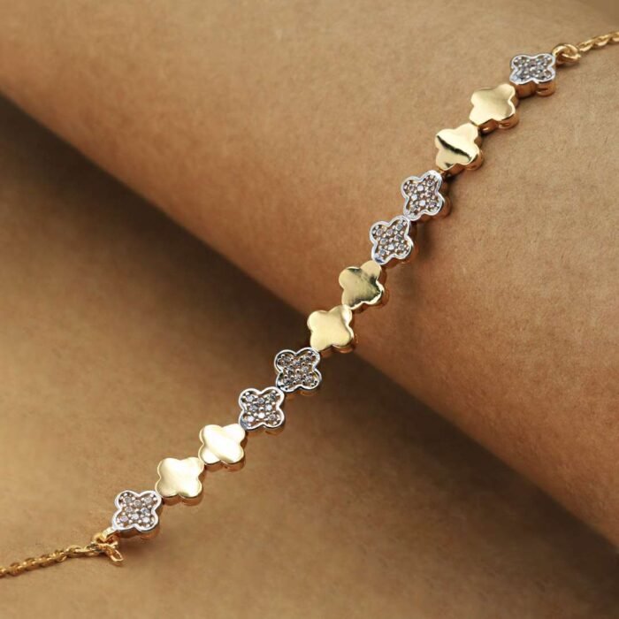 BRANDED GOLD BRACELET