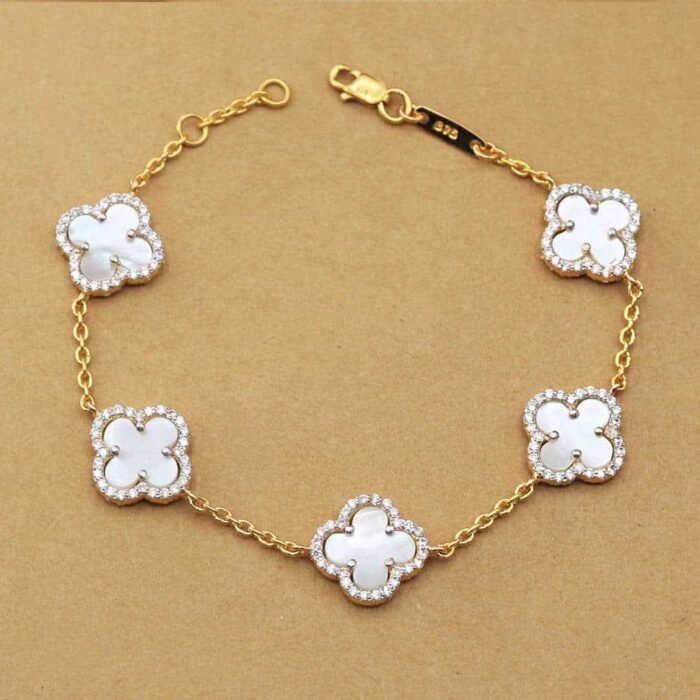 BRANDED GOLD BRACELET