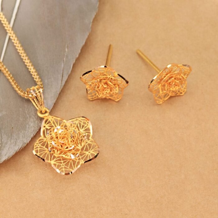 Gold Locket Set