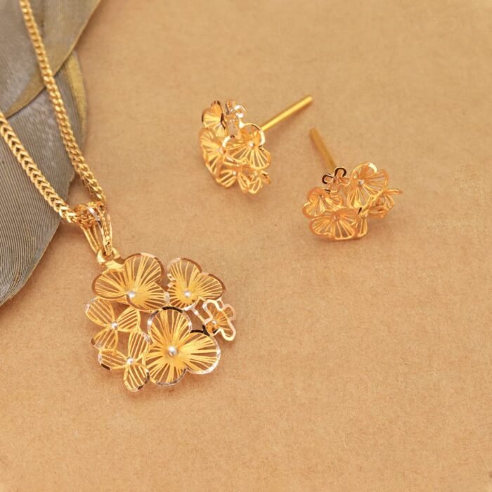 Gold Locket Set