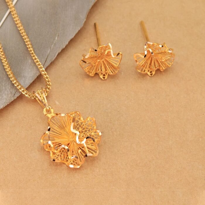 Gold Locket Set