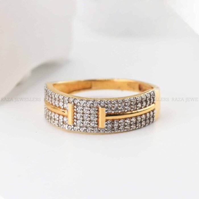 Branded Gold Ring
