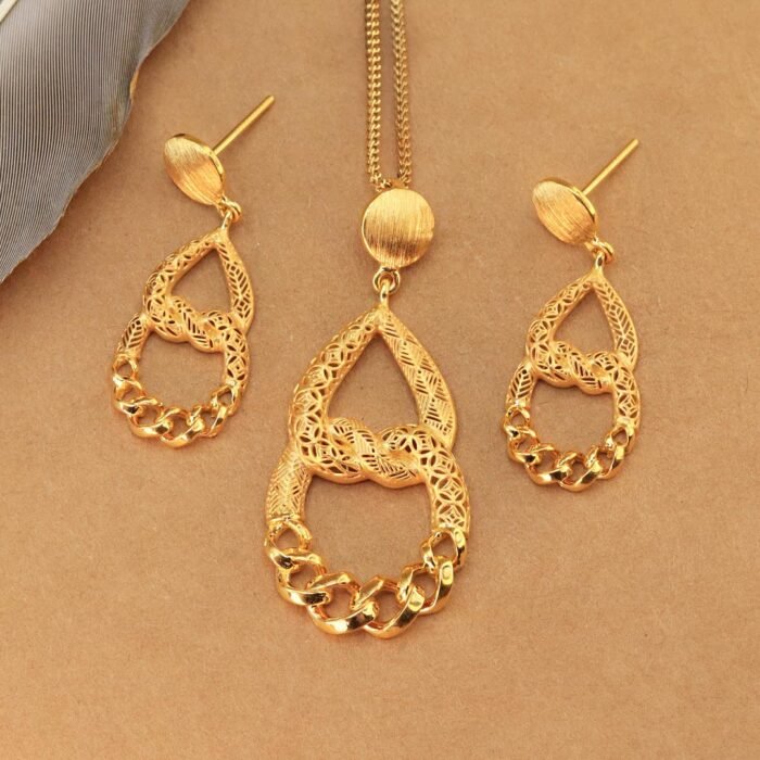 Gold Locket Set