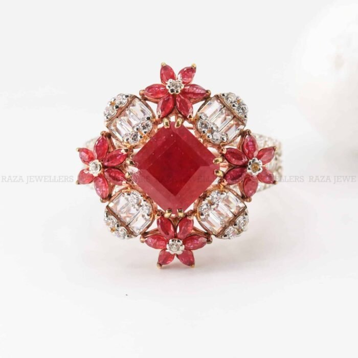 SAPPHIRE Gold Ring