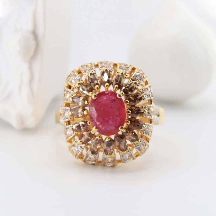 Ruby Gold Ring