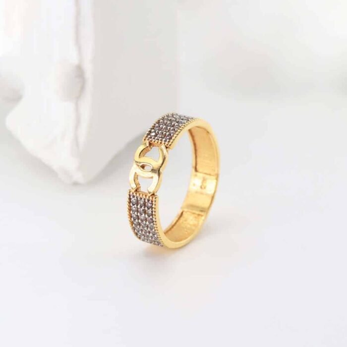 Modern Band Gold Ring