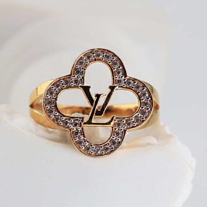 Branded Gold Ring