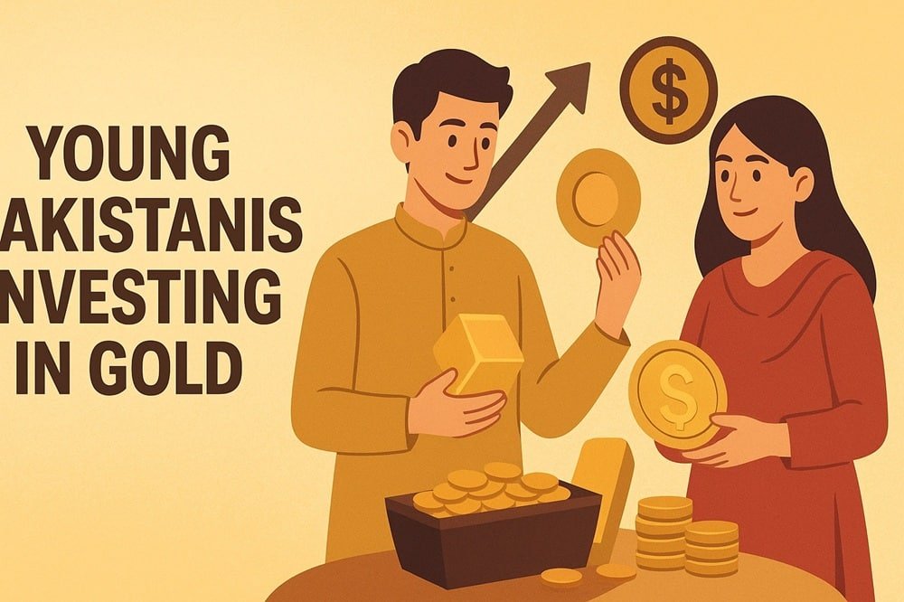 Young Pakistanis investing in gold