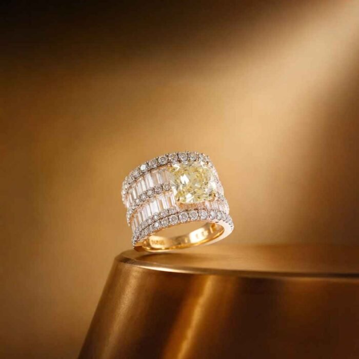 Solitaire Diamond Style Ring