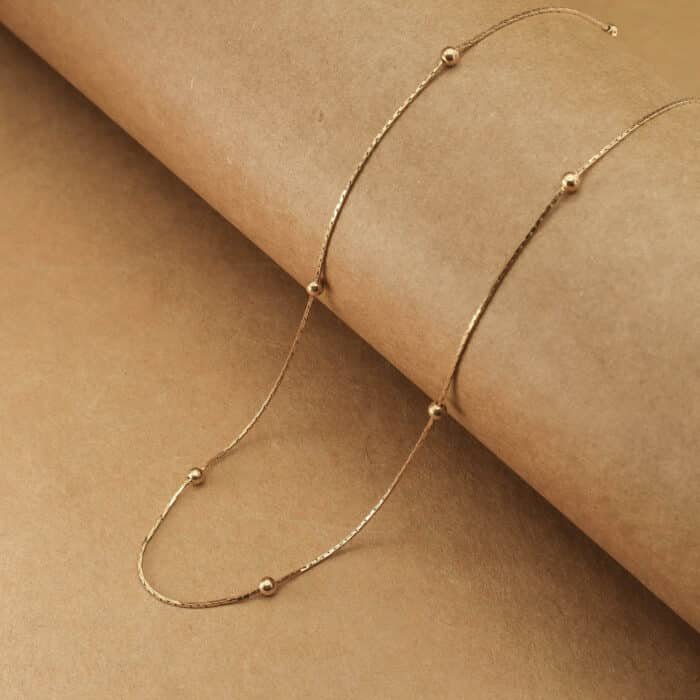 Gold Ball Bead Chain